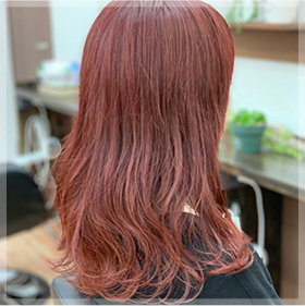 新座店 / チェリーベージュ / スタイリスト名：篠崎
